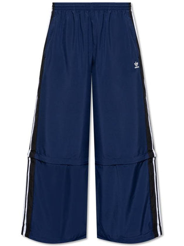 ADIDAS Originals Wide-leg Trousers, Unisex, Navy Blue - ADIDAS ORIGINALS - BALAAN 1