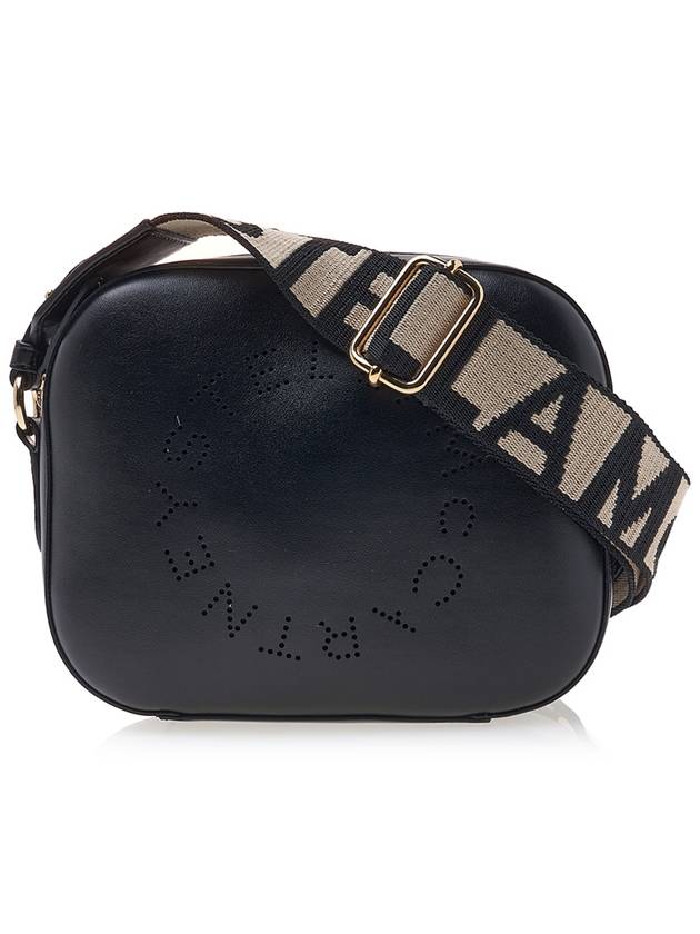 Stella Logo Mini Cross Bag Black - STELLA MCCARTNEY - BALAAN.