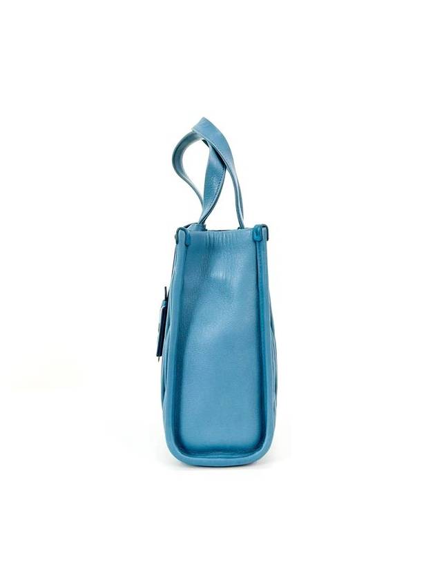 MiuMiu Women s Materasse Nappa Leather Tote Bag Marina Blue - MIU MIU - BALAAN 2