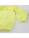CREW Printing Hooded Top Yellow - BALENCIAGA - BALAAN.
