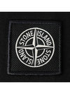 Chest Patch Long Sleeve T-Shirt Black - STONE ISLAND - BALAAN 5