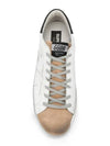 Men's Superstar Suede Low Top Sneakers White - GOLDEN GOOSE - BALAAN.