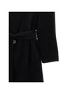 Collarless belt coat FG24FW30624BRHBLACK - FEAR OF GOD - BALAAN 4