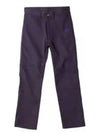 Poly Twill Straight Pants Purple - NEEDLES - BALAAN 2