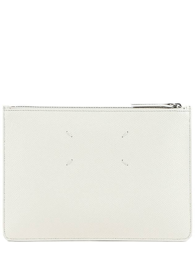 Stitch Small Clutch Bag White - MAISON MARGIELA - BALAAN 2