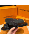 Men's Sandals Monogram Denim Black Mules - LOUIS VUITTON - BALAAN 2