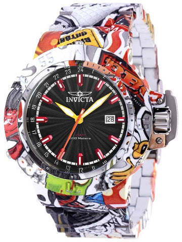 Invicta Subaqua Zager Exclusive Quartz Black Dial Men's Watch 36745 - INVICTA - BALAAN 1