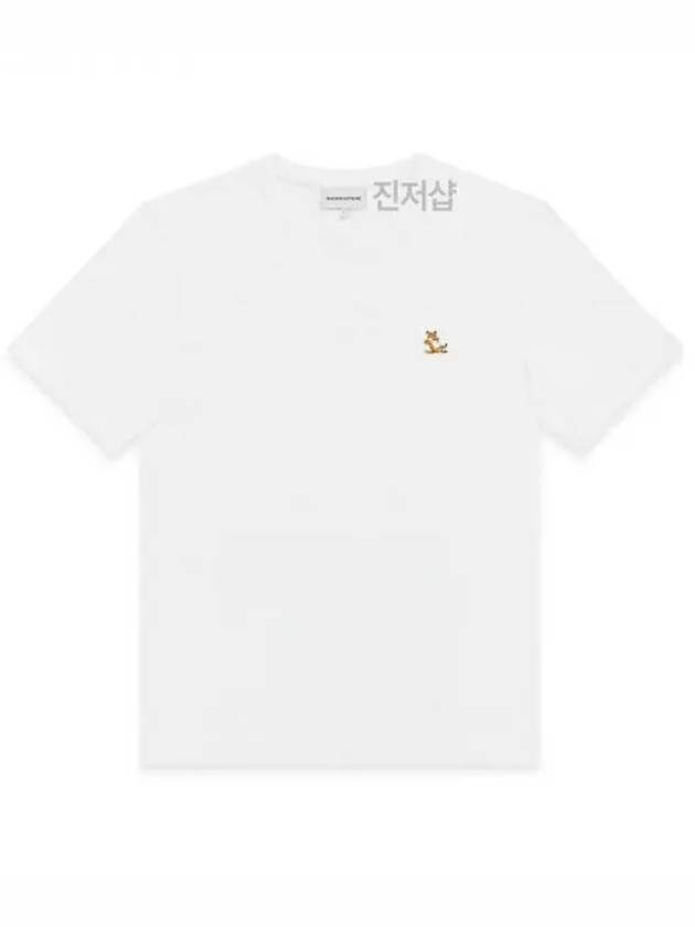 Chillax Fox Regular Short Sleeve White LM 38036123 1038380 - MAISON KITSUNE - BALAAN 1