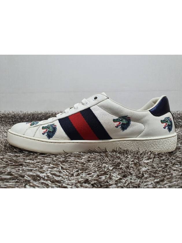 Wolf Print Sneakers 6 250 - GUCCI - BALAAN 7