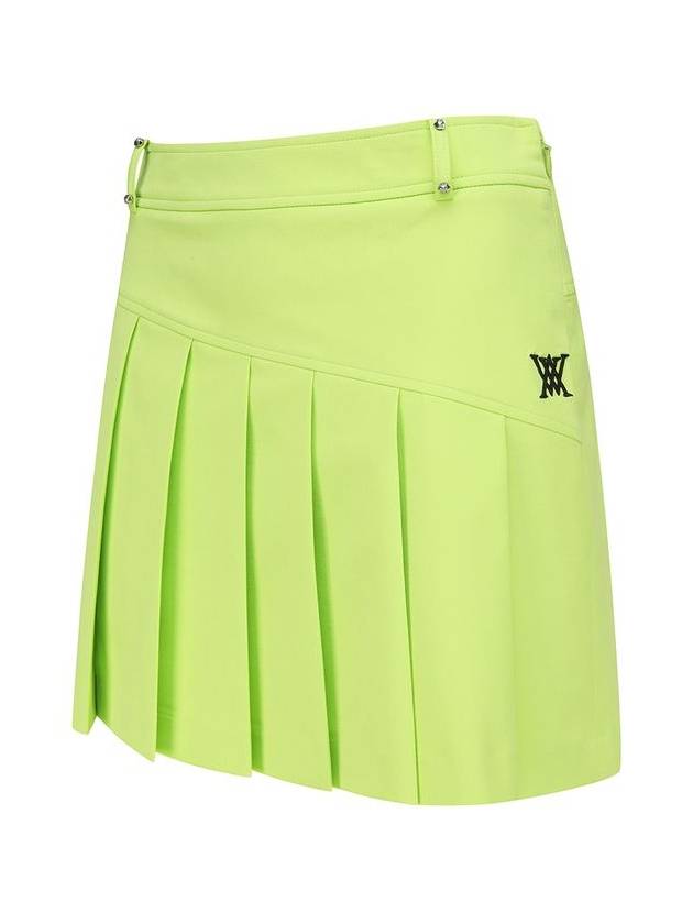 Official W LOGO BAND POINT PLEATS SQ LI - ANEWGOLF - BALAAN 3