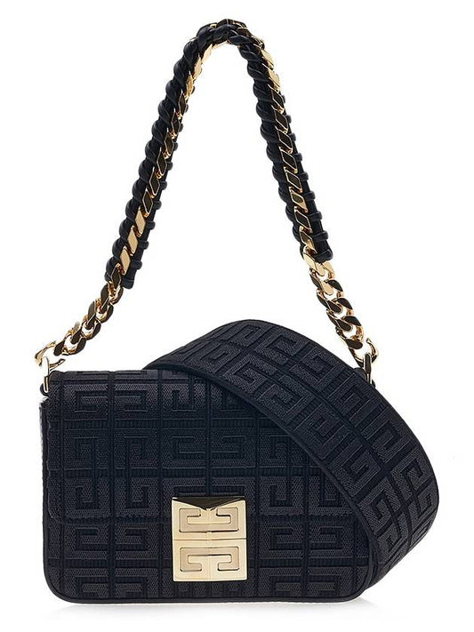 4G Embroidered Canvas Chain Cross Bag Black - GIVENCHY - BALAAN 2