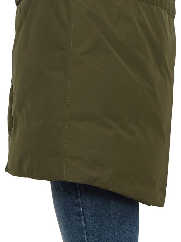 Wappen Patch Twill Down Parka Khaki - STONE ISLAND - BALAAN 11