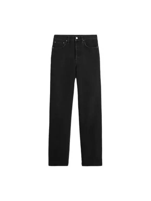 Classic Cut Organic Denim Jeans Black - TOTEME - BALAAN 2