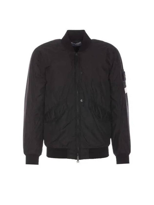 Reps R NY Bomber Jacket Black - STONE ISLAND - BALAAN 2