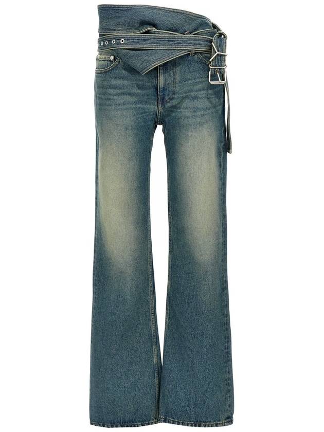 Y/Project 'Wrap Belt' Jeans - Y/PROJECT - BALAAN 1