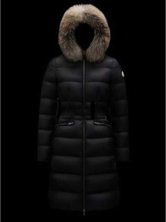 Boedic Long Down Padding Black - MONCLER - BALAAN 2