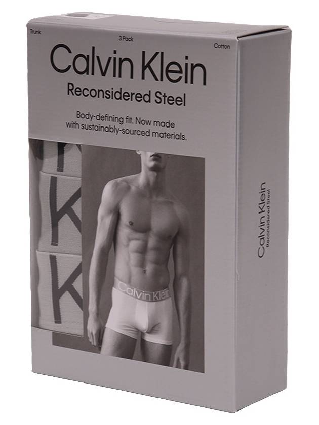 Men's Logo Briefs 3 Pack Black - CALVIN KLEIN - BALAAN 5