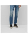 Men's Comfort Stretch Tapered Fit Jeans Blue - HUGO BOSS - BALAAN 2