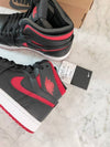 Air Jordan 1 Zoom Comfort BreADDLow Top Sneakers Black Red - NIKE - BALAAN 4