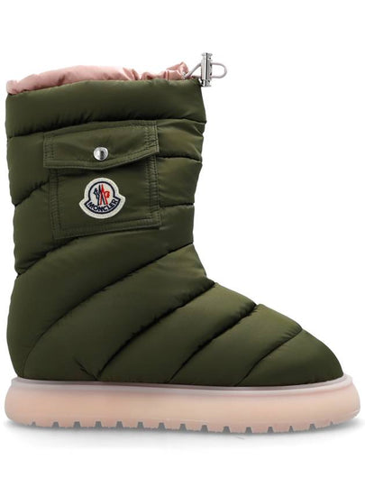 Gaia Pocket Mid Winter Boots Olive - MONCLER - BALAAN 2