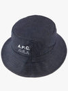 Bob Mark Denim Bucket Hat Indigo - A.P.C. - BALAAN 3