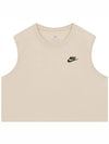 Genuine W Sportswear Club Sleeveless Crop Top FV5506 126 - NIKE - BALAAN 2