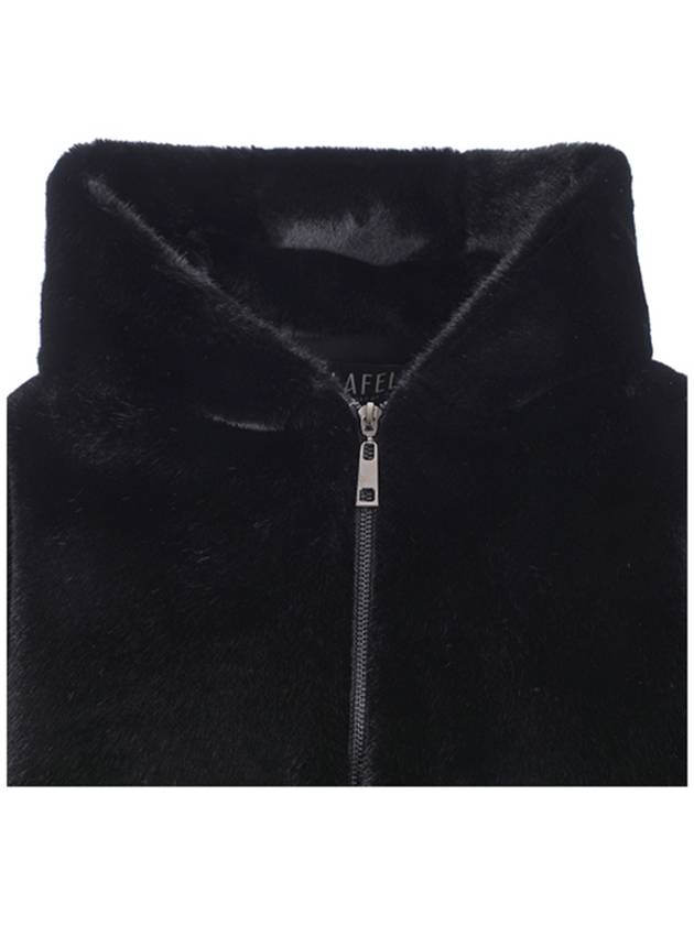 Fake Fur Zip Up Vest - LAFEL SORT OF - BALAAN 4