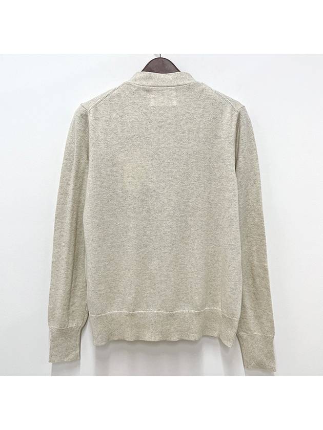 Karin Cotton Cardigan Light Grey - ISABEL MARANT ETOILE - BALAAN 3