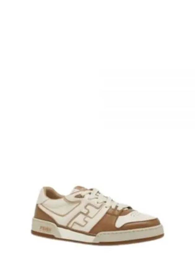 Match Low Top Sneakers Brown - FENDI - BALAAN 2