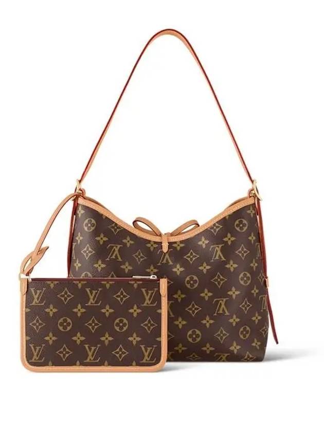 CarryAll PM Monogram Shoulder Bag Brown - LOUIS VUITTON - BALAAN 5