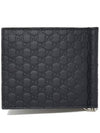 GG Micro Cima Money Clip Card Wallet Black - GUCCI - BALAAN 3