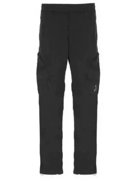 Chrome R Regular Zipper Cargo Straight Pants Black - CP COMPANY - BALAAN 2