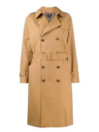 APC Greta double breasted trench coat PSADP F01150 CAB - A.P.C. - BALAAN 1