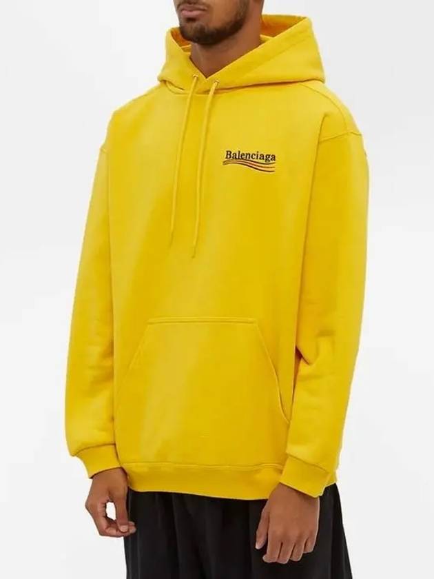 Political Campaign Medium Fit Hoodie Yellow - BALENCIAGA - BALAAN 2