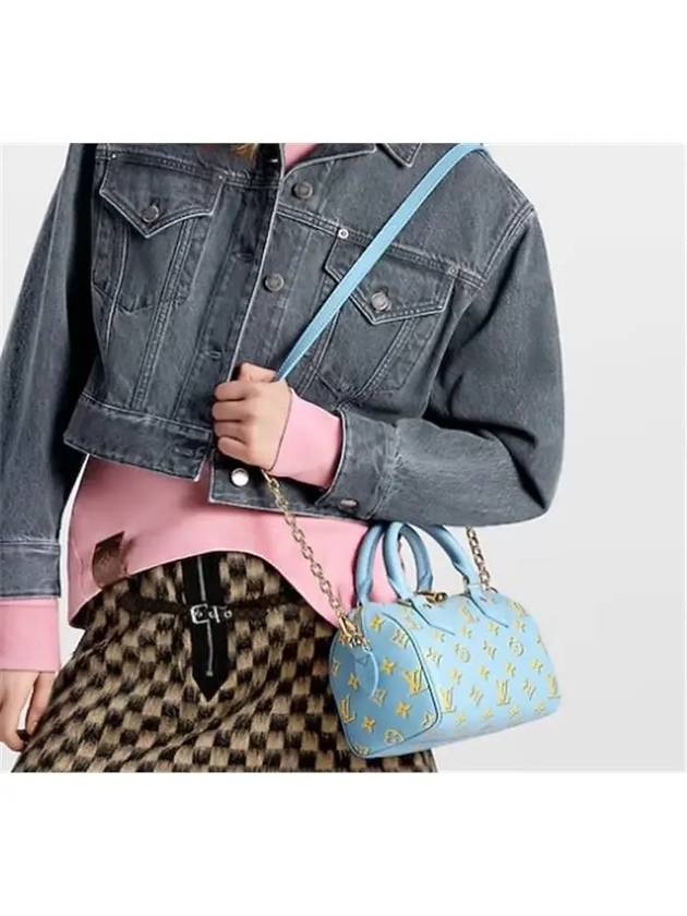 Speedy Bandouliere 20 Tote Bag Baby Blue - LOUIS VUITTON - BALAAN 6