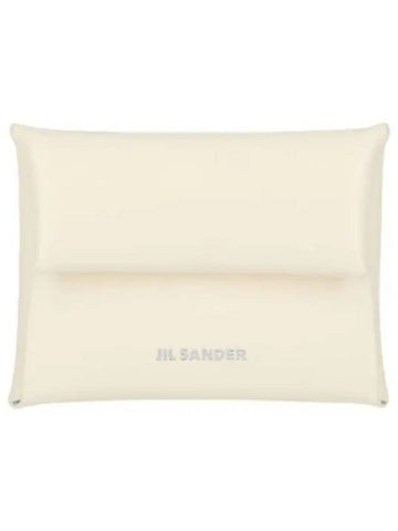 mini wallet eggshell - JIL SANDER - BALAAN 1