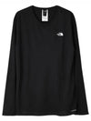 Men's Elevation Logo Detail Long Sleeve T-Shirt Black - THE NORTH FACE - BALAAN 2