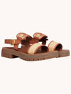 Triomphes Sandals Brown - CELINE - BALAAN 4