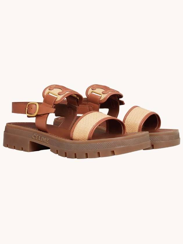 Triomphes Sandals Brown - CELINE - BALAAN 4