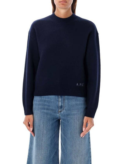 Esther Wool Knit Top Navy - A.P.C. - BALAAN 2