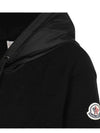 9A00001 M1127 999 Black Women Hoodies - MONCLER - BALAAN 3