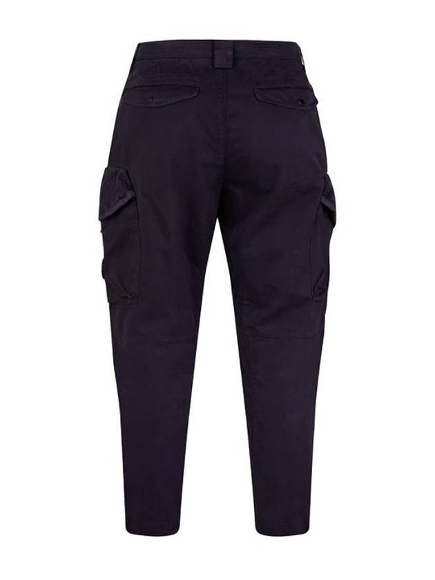 Stretch Sateen Ergonomic Lens Cargo Straight Pants Purple - CP COMPANY - BALAAN 3