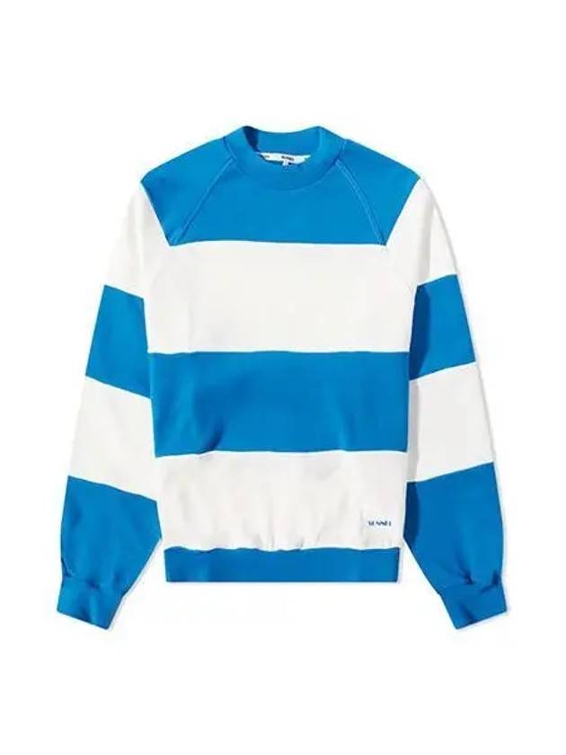 Sweatshirt Striped Blue - SUNNEI - BALAAN 1