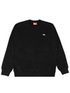 S Rob Doval PJ Sweatshirt Black - DIESEL - BALAAN 3