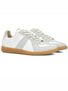 Replica Calfskin Low Top Sneakers White - MAISON MARGIELA - BALAAN 3