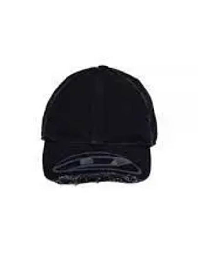 C-Jarl Embroidered Peak Ball Cap Black - DIESEL - BALAAN 2