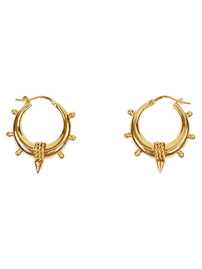 Metal Earrings Gold - SAINT LAURENT - BALAAN 2