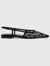 GG Slingback Heels Black - GUCCI - BALAAN 2