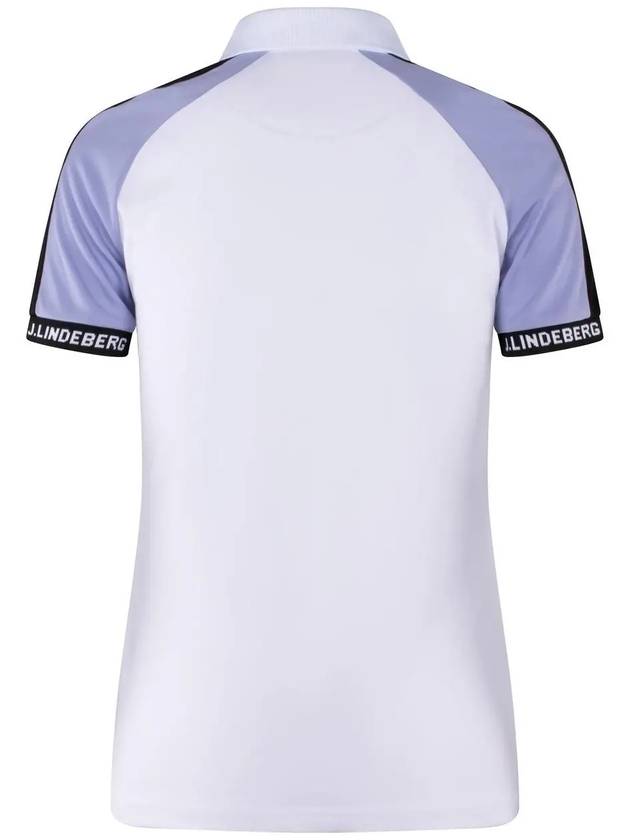 Perinne Regular Fit Short Sleeve Polo Shirt White - J.LINDEBERG - BALAAN 3