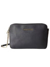 Jet Set Large Saffiano Cross Bag Black - MICHAEL KORS - BALAAN 2